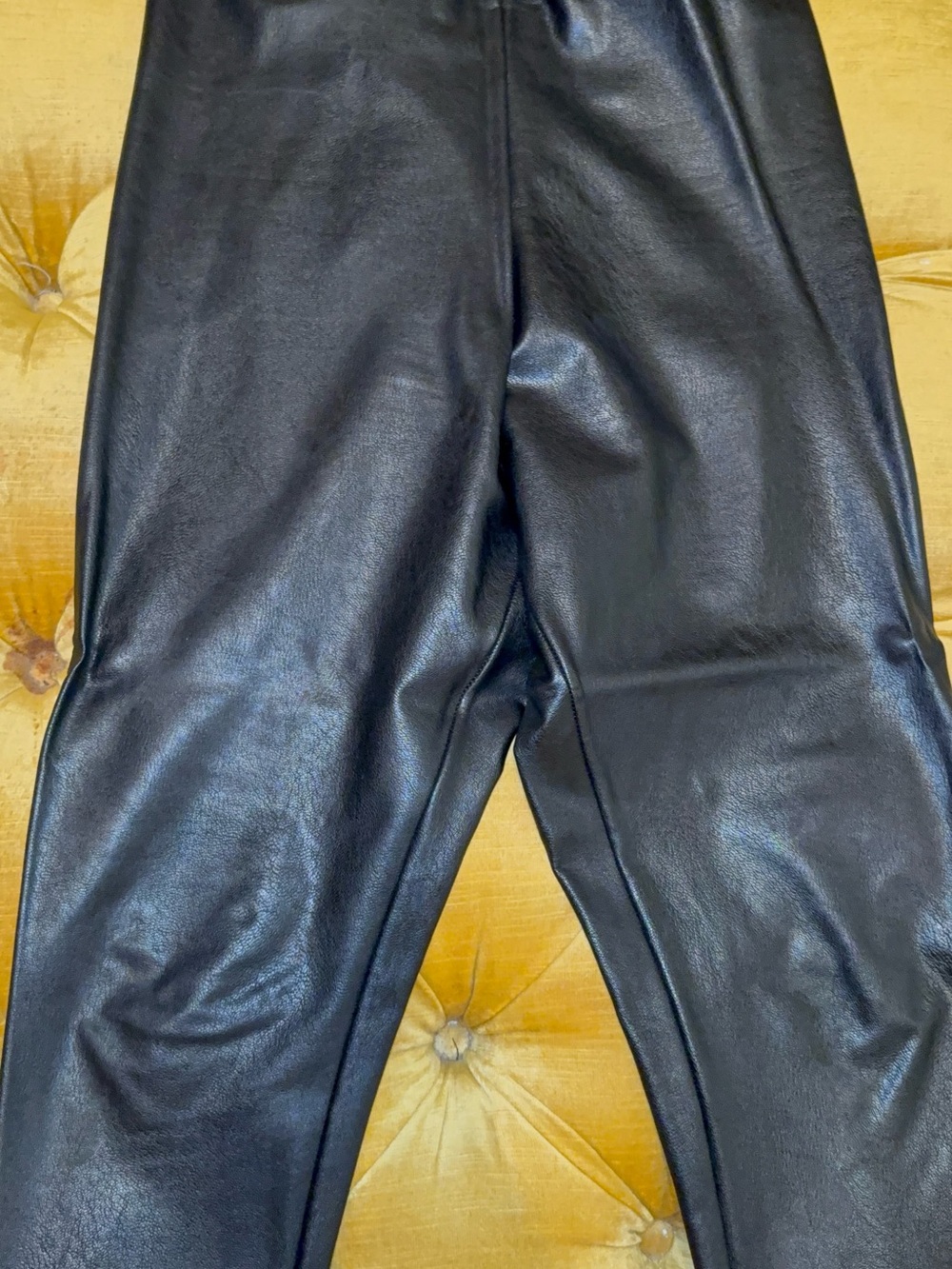 Commando Black Faux Leather Leggings